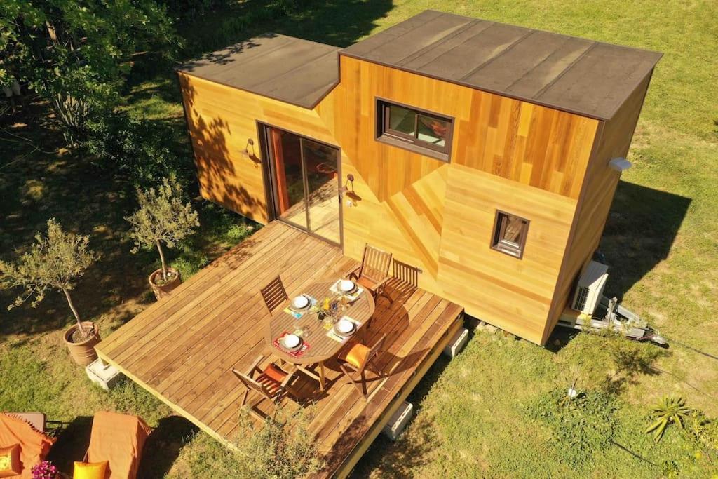 Tiny House Atypique Tout Confort 4 Pers Jardin La Garde  Exterior photo